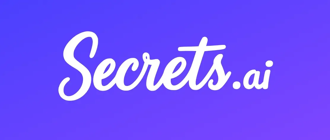 Secrets AI hyper-real companion product card